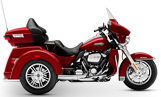 Burgundy Harley-Davidson® Trike